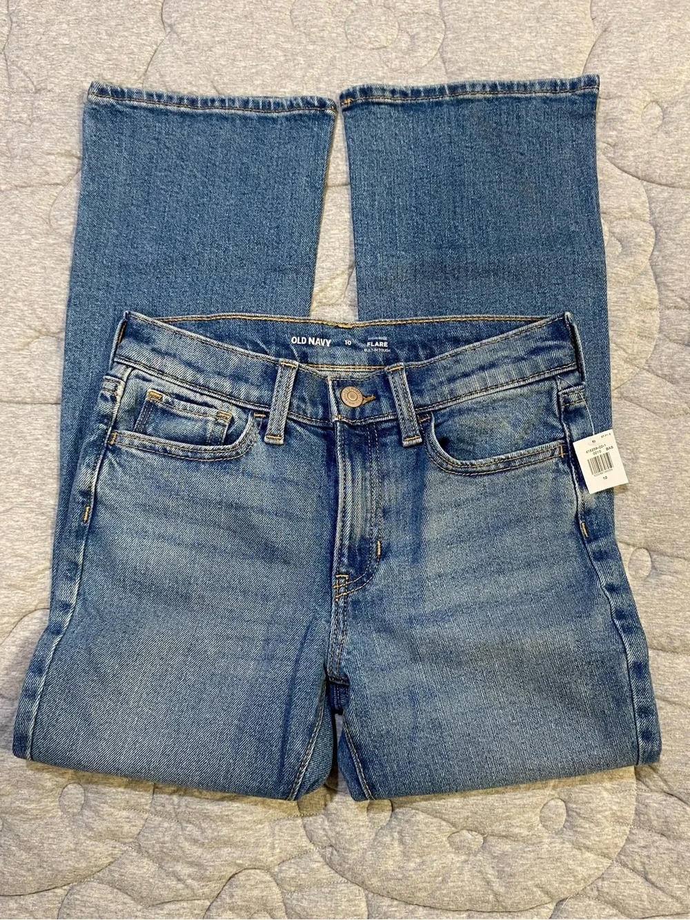 Old Navy Girls Blue Flare Jeans